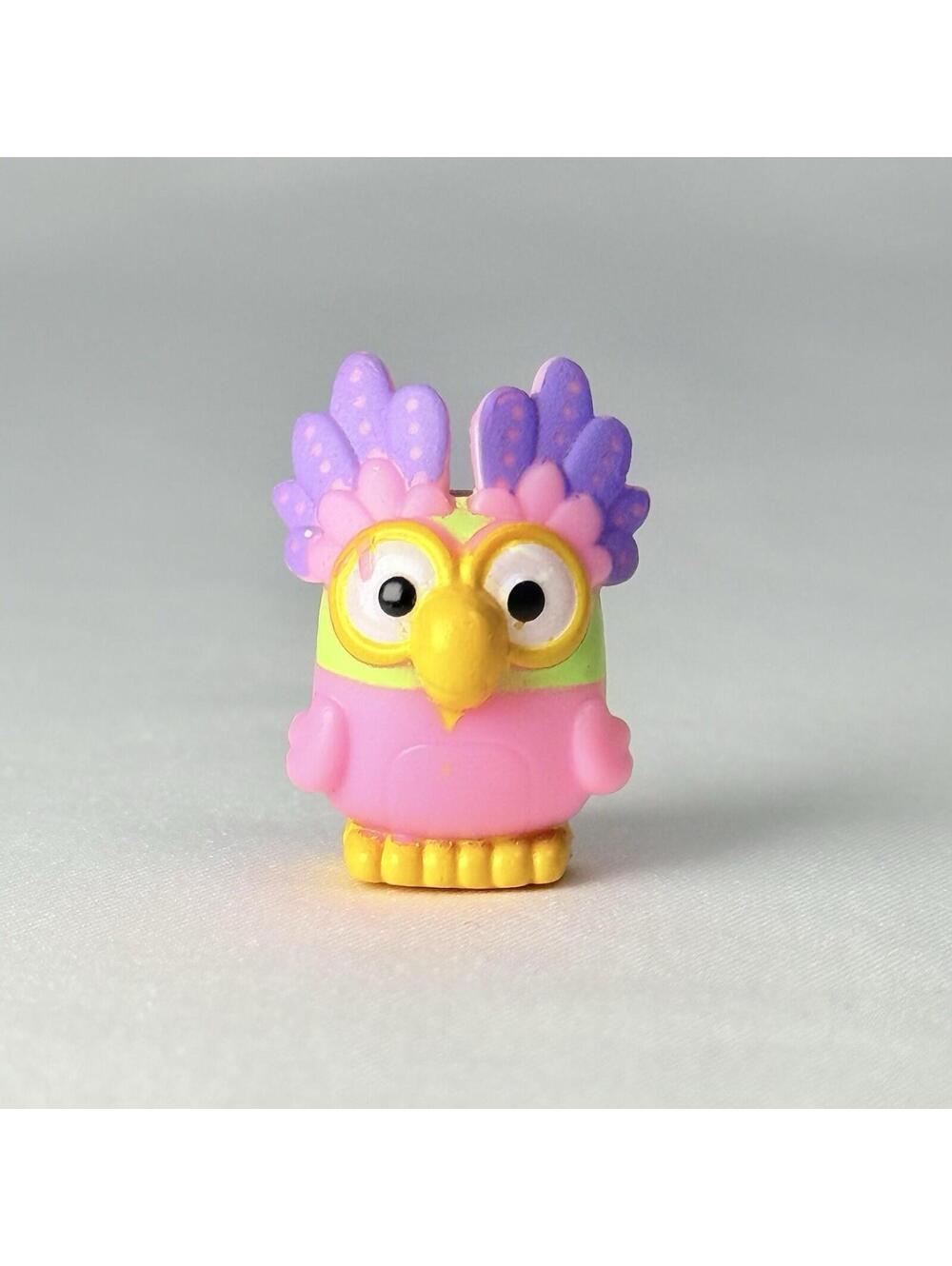 Bluey Family & Friends Mini Action Figure CHATTERMAX OWL Pink Green Purple